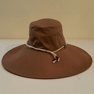 NEW - AUGUST OR. BROWN 5" BRIM HAT